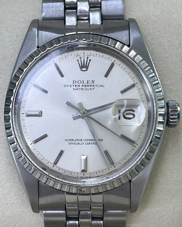 Rolex Datejust 36MM Silver Dial Jubilee Bracelet (1603)