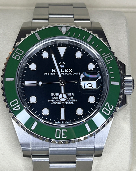 Rolex Submariner Date "Starbucks" 41MM Black Dial Oyster Bracelet (126610LV)