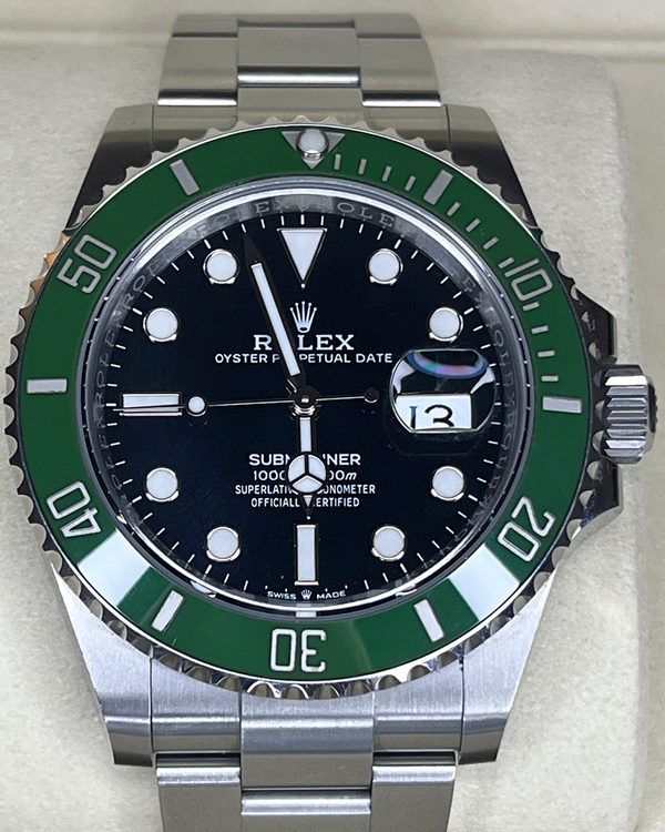 Rolex Submariner Date "Starbucks" 41MM Black Dial Oyster Bracelet (126610LV)