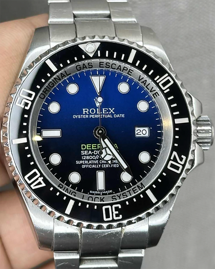 Rolex Sea-Dweller Deepsea "James Cameron" 44MM Blue Dial Oyster Bracelet (116660)
