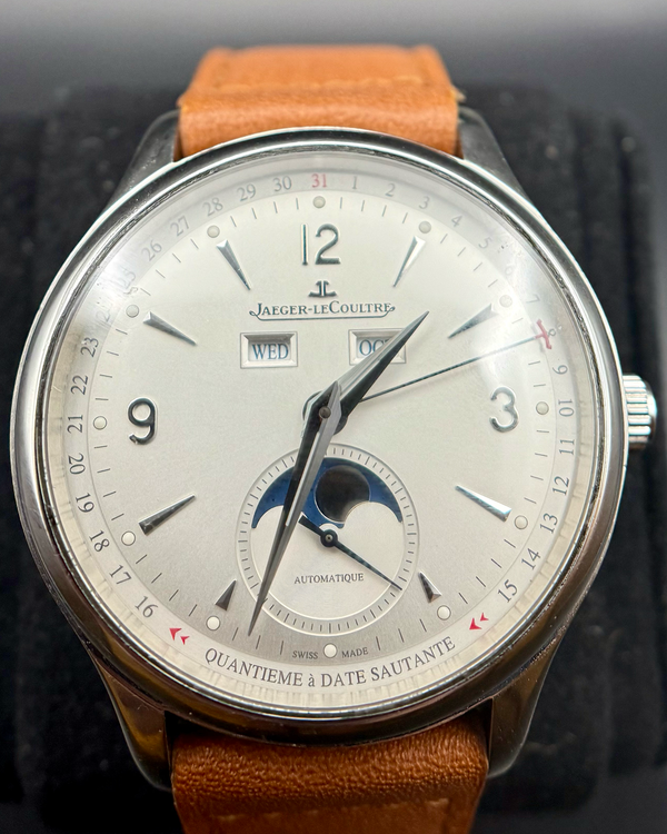 2021 Jaeger-LeCoultre Master Calendar 40MM Silver Dial Leather Strap (Q4148420)