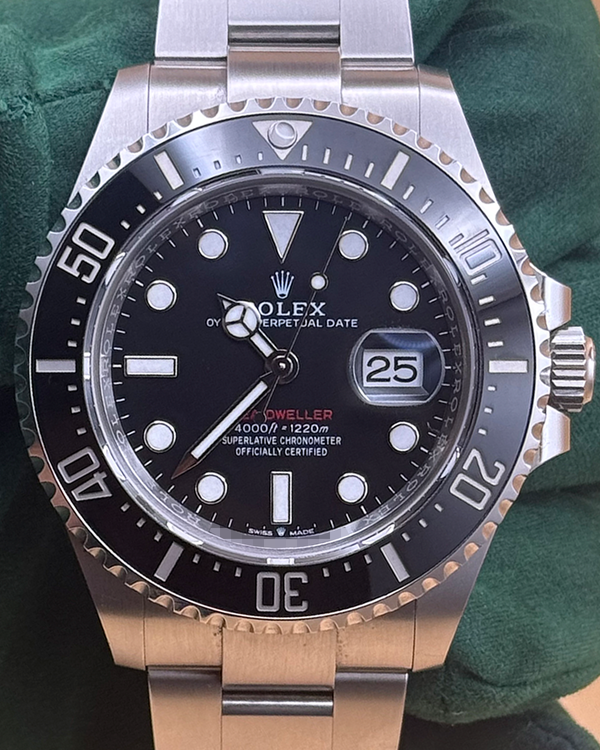 2025 Rolex Sea-Dweller 43MM Black Dial Oyster Bracelet (126600)