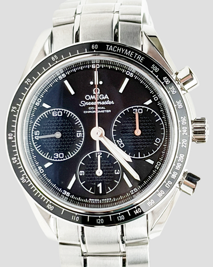 Omega Speedmaster Racing 40MM Black Dial Steel Bracelet (326.30.40.50.01.001)
