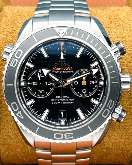 2020 Omega Seamaster Planet Ocean 600M 45.5MM Black Dial Steel Bracelet (232.30.46.51.01.001)