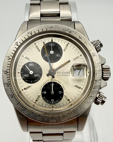 1980 Tudor Prince Oysterdate Big Block 40MM Silver Dial Steel Bracelet (94300)