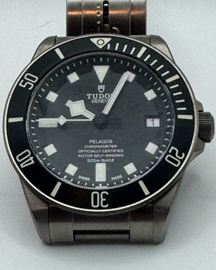 2016 Tudor Pelagos 42MM Black Dial Titanium Bracelet (25600TN)
