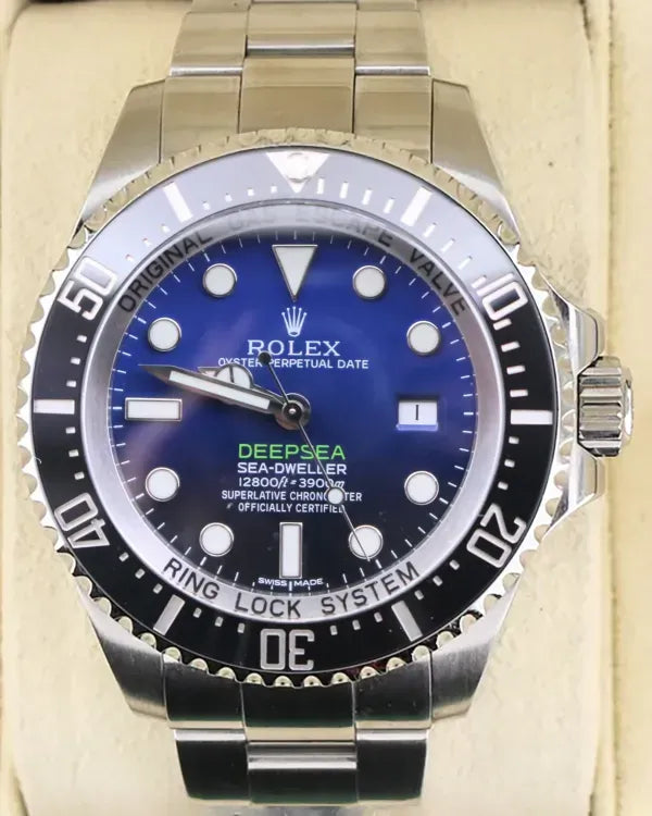 2016 Rolex Sea-Dweller Deepsea "James Cameron" 44MM Blue Dial Oyster Bracelet (116660)
