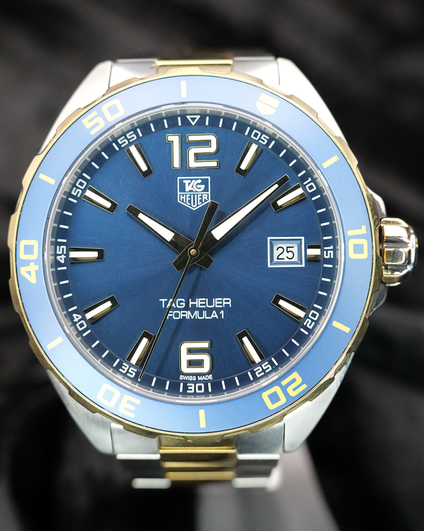 Tag Heuer Formula 1 41MM Quartz Blue Dial Steel Bracelet (WAZ1120)