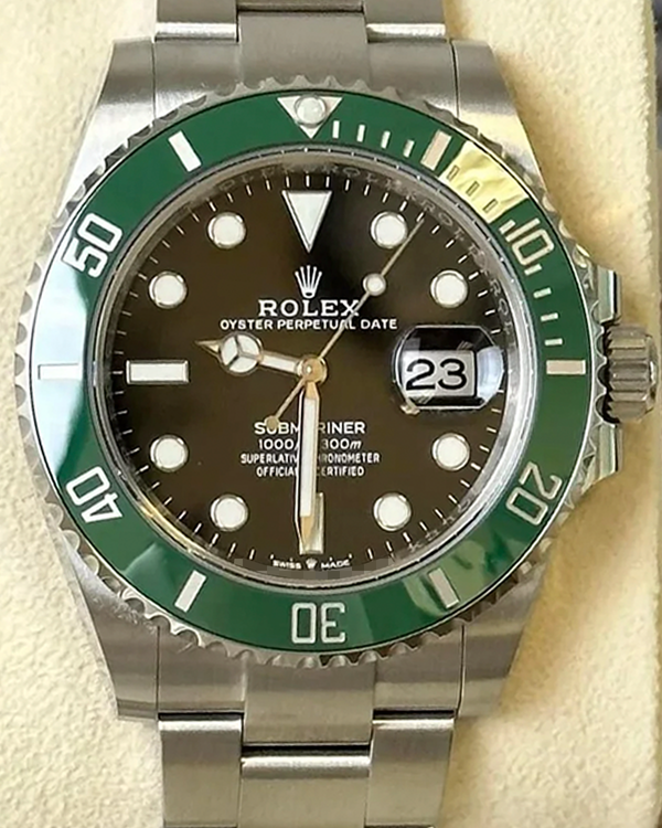 2023 Rolex Submariner Date "Starbucks" 41MM Black Dial Oyster Bracelet (126610LV)