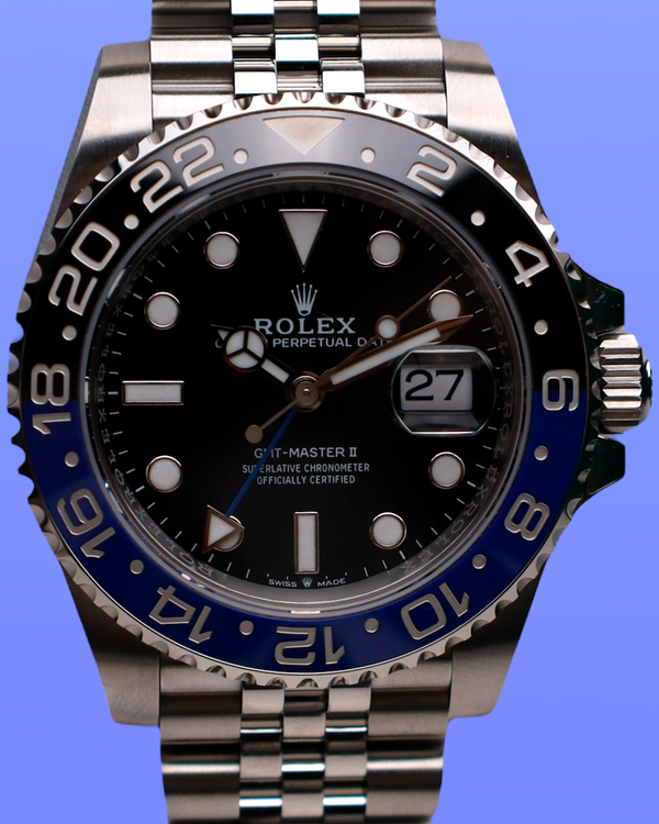 2025 Rolex GMT-Master II "Batgirl" 40MM Black Dial Jubilee Bracelet (126710BLNR)