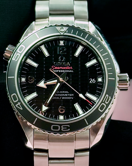 2012 Omega Seamaster Planet Ocean 600M "Skyfall" L. E. 42MM Black Dial Steel Bracelet (232.30.42.21.01.004)