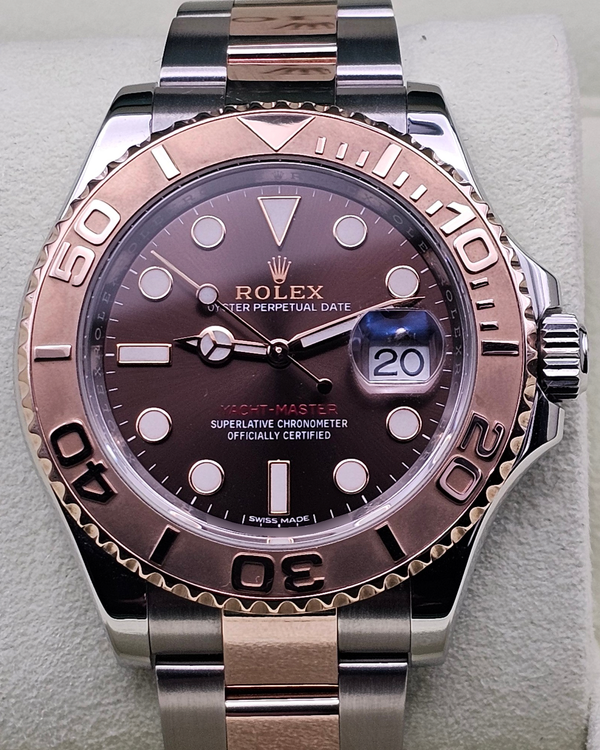 2016 Rolex Yacht-Master 40MM Brown "Chocolate" Dial Two-Tone Oyster Bracelet (116621)