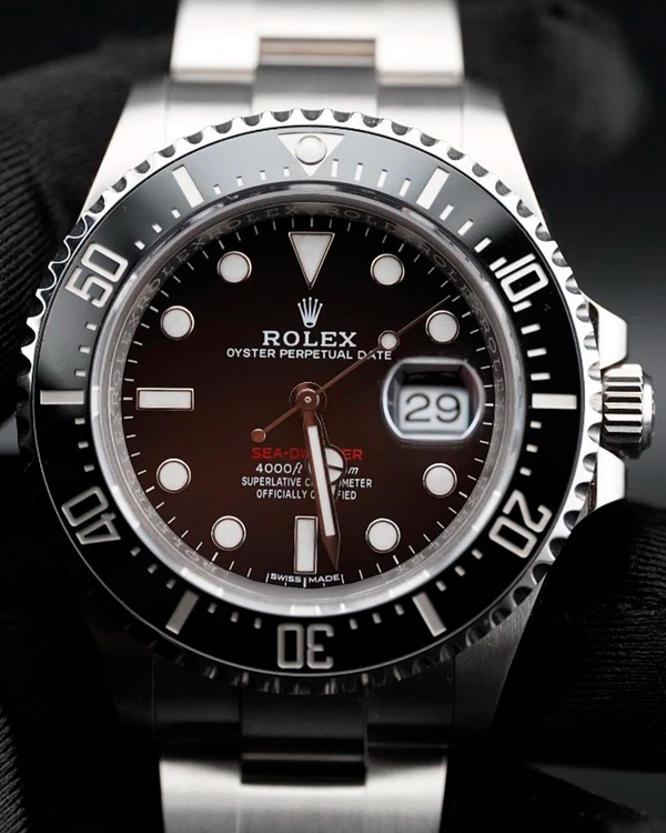 2018 Rolex Sea-Dweller "Red" 43MM Black Dial Oyster Bracelet (126600)
