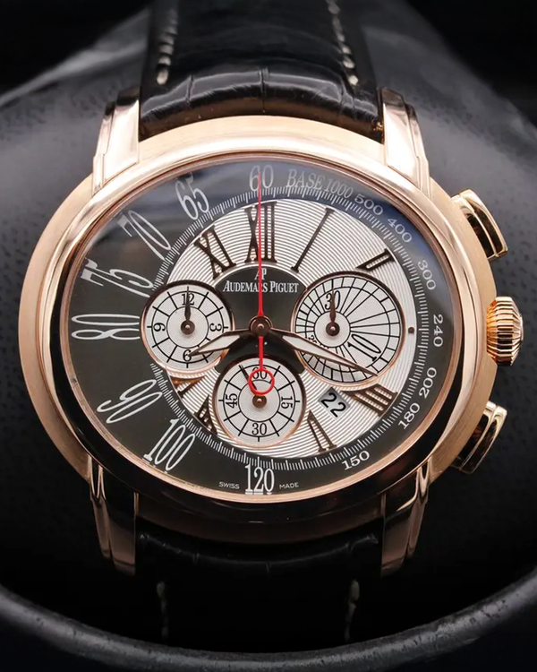 Audemars Piguet Millenary 47MM Silver Dial Leather Strap (26145OR.OO.D093CR.01)