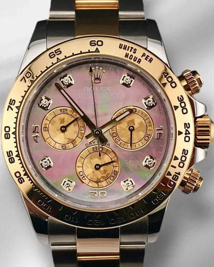 2020 Rolex Cosmograph Daytona 40MM Mother of Pearl Dial Two-Tone Oyster Bracelet (116503)