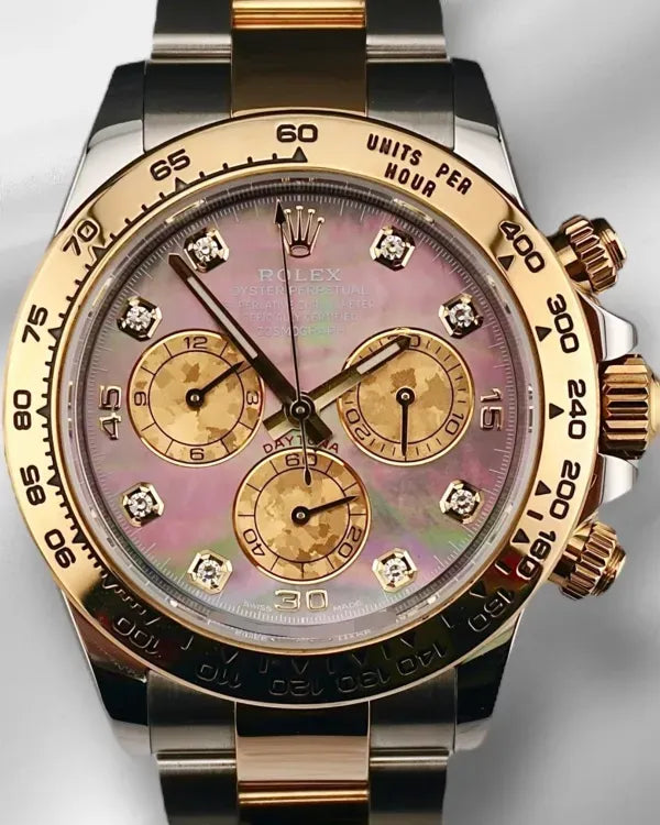 2020 Rolex Cosmograph Daytona 40MM Mother of Pearl Dial Two-Tone Oyster Bracelet (116503)