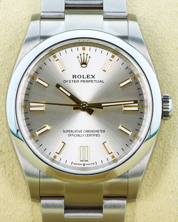 Rolex Oyster Perpetual 36MM Silver Dial Oyster Bracelet (126000)
