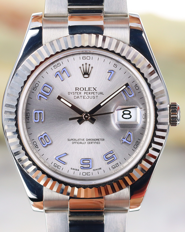 Rolex Datejust II 41MM Silver Dial Oyster Bracelet (116334)