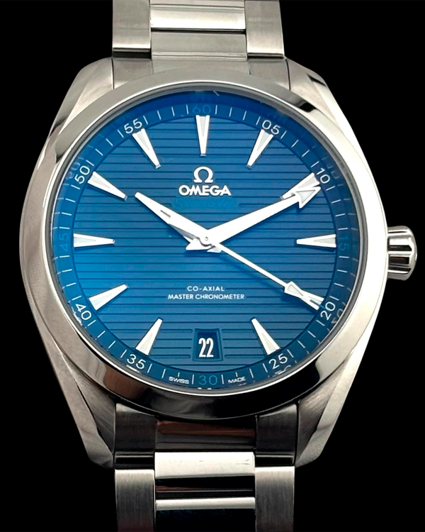 Omega Seamaster Aqua Terra 41MM Blue Dial Steel Bracelet (220.10.41.21.03.001)