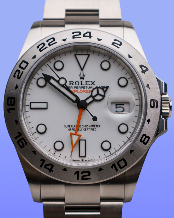 2025 Rolex Explorer II "Polar" 42MM White Dial Oyster Bracelet (226570)