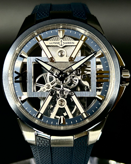2022 Ulysse Nardin Blast Skeleton X 42MM Skeleton Dial Rubber Strap (3713-260/03)