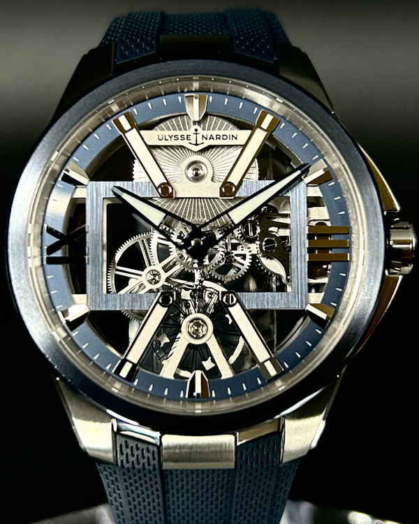 2022 Ulysse Nardin Blast Skeleton X 42MM Skeleton Dial Rubber Strap (3713-260/03)