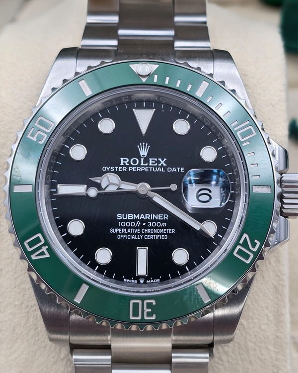 2022 Rolex Submariner Date "Starbucks" 41MM Black Dial Oyster Bracelet (126610LV)
