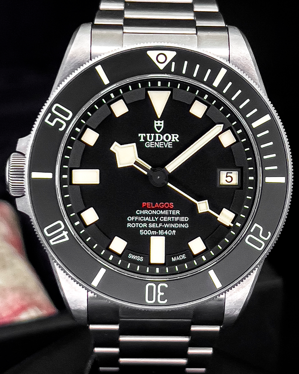 2023 Tudor Pelagos LHD 42MM Black Dial Titanium Bracelet (25610TNL)