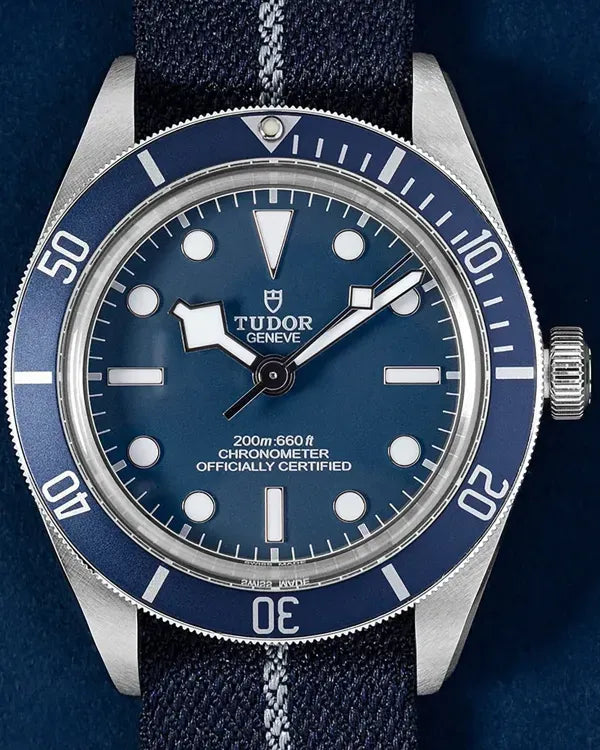 2025 Tudor Black Bay Fifty-Eight 39MM Blue Dial Textile Strap (79030B)