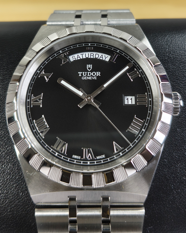 No Reserve - 2025 Tudor Royal 41MM Black Dial Steel Bracelet (28600)