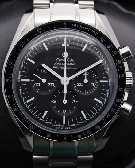 2018 Omega Speedmaster Professional Moonwatch 42MM Black Dial Steel Bracelet (311.30.42.30.01.005)