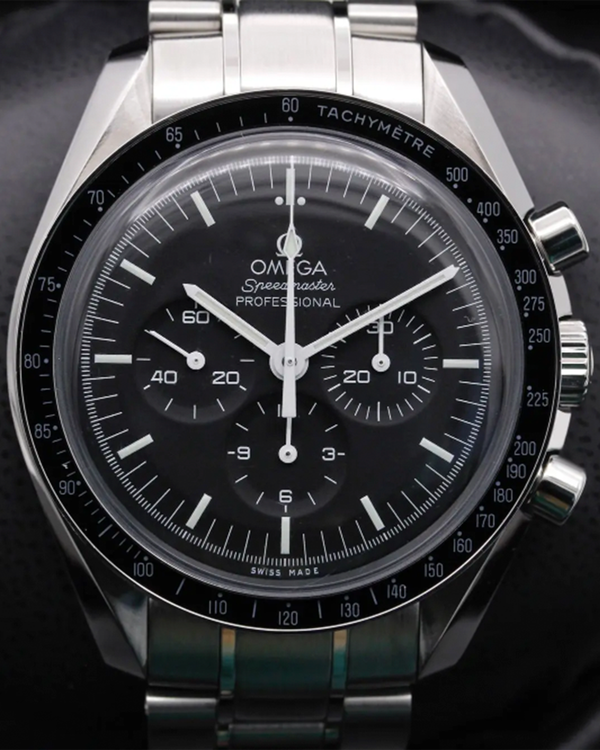 2018 Omega Speedmaster Professional Moonwatch 42MM Black Dial Steel Bracelet (311.30.42.30.01.005)