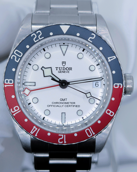 2024 Tudor Black Bay GMT 41MM White Dial Steel Bracelet (79830RB)