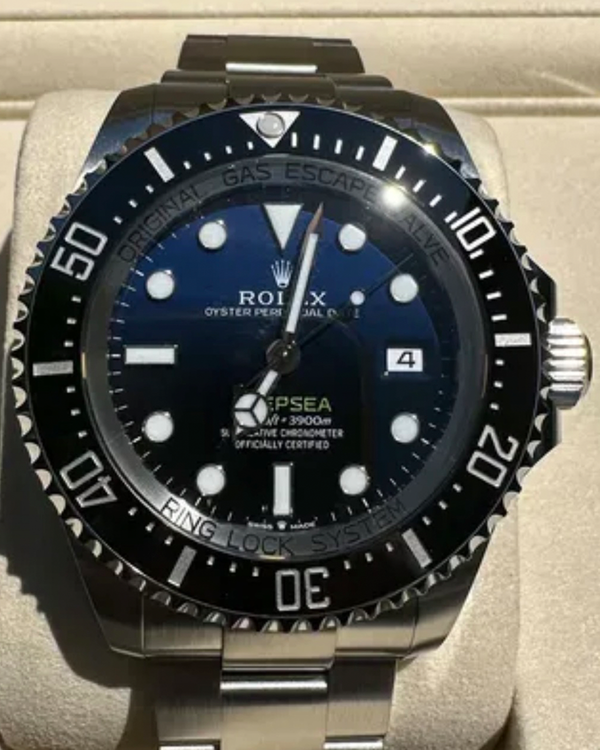 2025 Rolex Sea-Dweller Deepsea "James Cameron" 44MM Blue Dial Oyster Bracelet (136660)