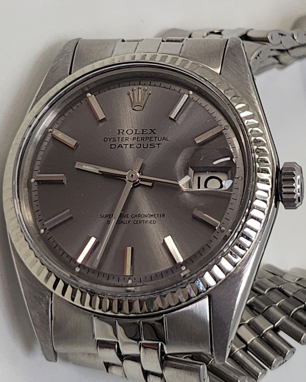 Rolex Datejust 36MM Grey Dial Jubilee Bracelet (1601)