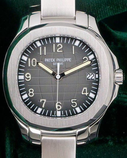 Patek Philippe Aquanaut 40MM Grey Dial Steel Bracelet (5167/1A-001)