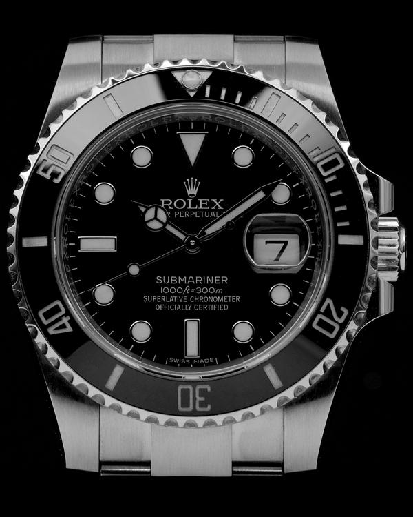 2016 Rolex Submariner Date 40MM Black Dial Oyster Bracelet (116610LN)