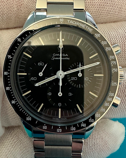 2024 Omega Speedmaster Calibre 321 "Ed White" 39.7MM Black Dial Steel Bracelet (311.30.40.30.01.001)