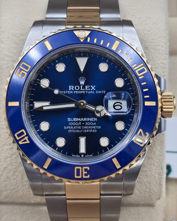 2023 Rolex Submariner Date "Bluesy" 41MM Blue Dial Two-Tone Oyster Bracelet (126613LB)