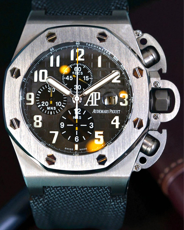 Audemars Piguet Royal Oak Offshore "Terminator 3" L.E. 48MM Black Dial Rubber Strap (25863TI.OO.A001CU.01)
