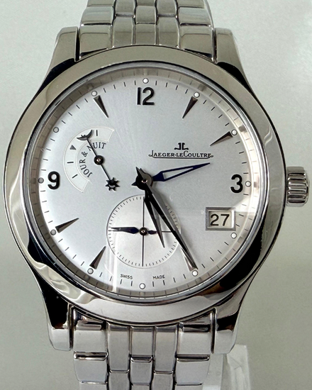 2005 Jaeger-LeCoultre Master Hometime 40MM Silver Dial Steel Bracelet (147.8.05.S)