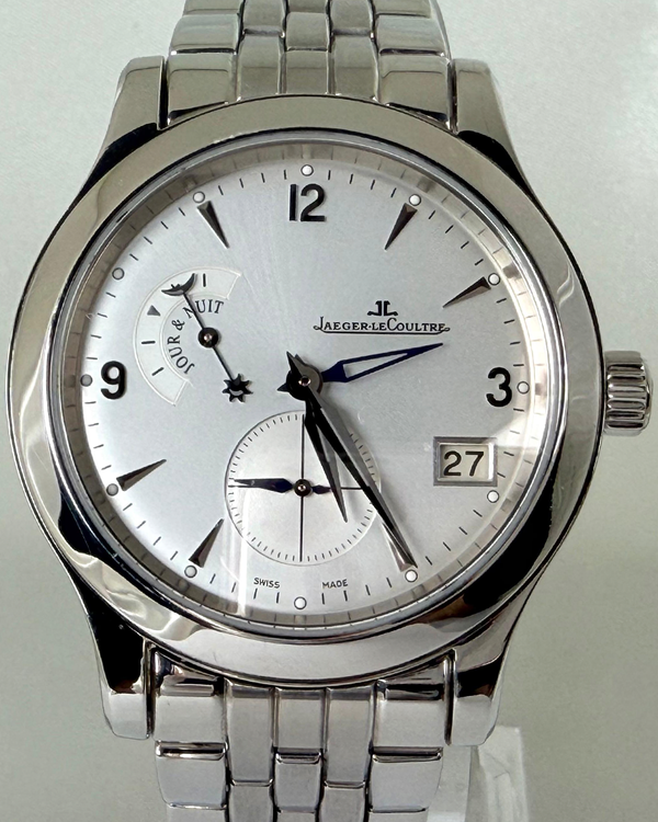 2005 Jaeger-LeCoultre Master Hometime 40MM Silver Dial Steel Bracelet (147.8.05.S)