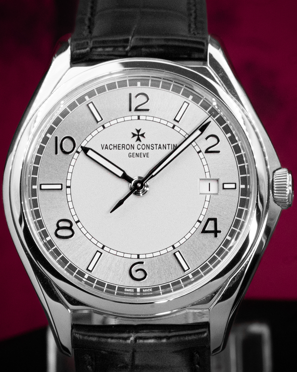 2019 Vacheron Constantin Fiftysix 40MM Silver Dial Leather Strap (4600E/000A-B442)