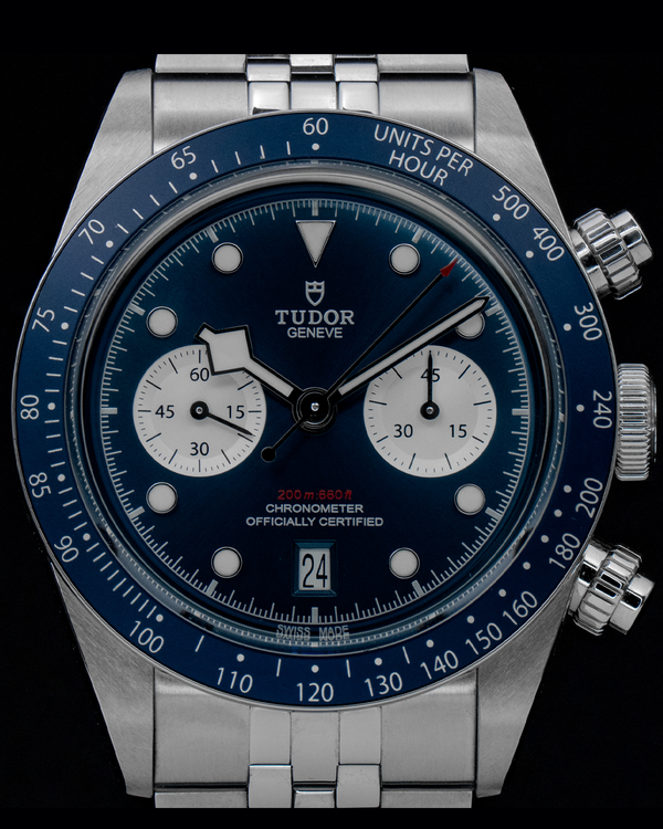 2024 Tudor Black Bay Chrono 41MM Blue Dial Steel Bracelet (79360B)