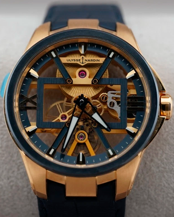 Ulysse Nardin Blast Skeleton X 42MM Skeleton Dial Leather Strap (3716-260/03)