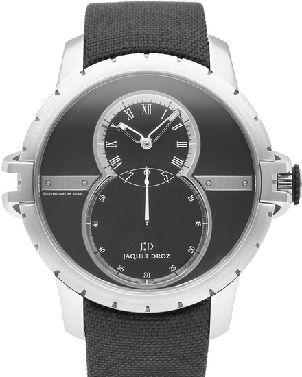 2023 Jaquet Droz Grande Seconde 45MM Black Dial Textile Strap (J029030548)
