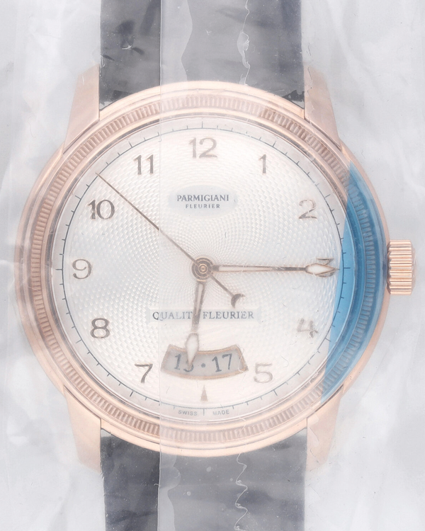 2024 Parmigiani Fleurier Toric Qualite 40.8MM Silver Dial Leather Strap (PFC422-1600100-HA1441)