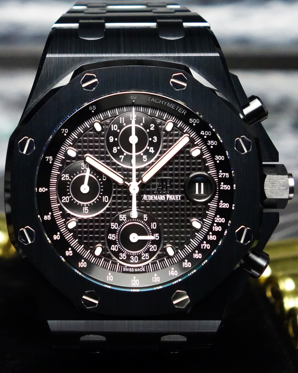 2023 Audemars Piguet Royal Oak Offshore Chronograph 42MM Black Dial Ceramic Bracelet (26238CE.OO.1300CE.01)