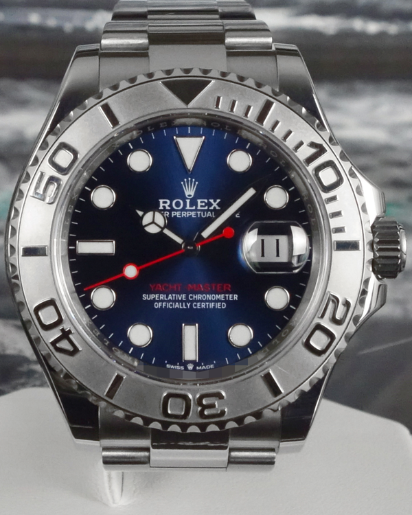 2021 Rolex Yacht-Master 40MM Blue Dial Oyster Bracelet (126622)