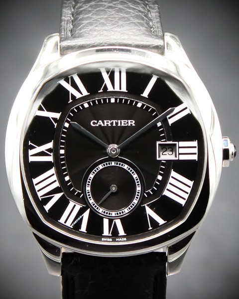 2019 Cartier Drive De Cartier 40MM Black Dial Leather Strap 2019 Cartier Drive De Cartier 40MM Black Dial Leather Strap